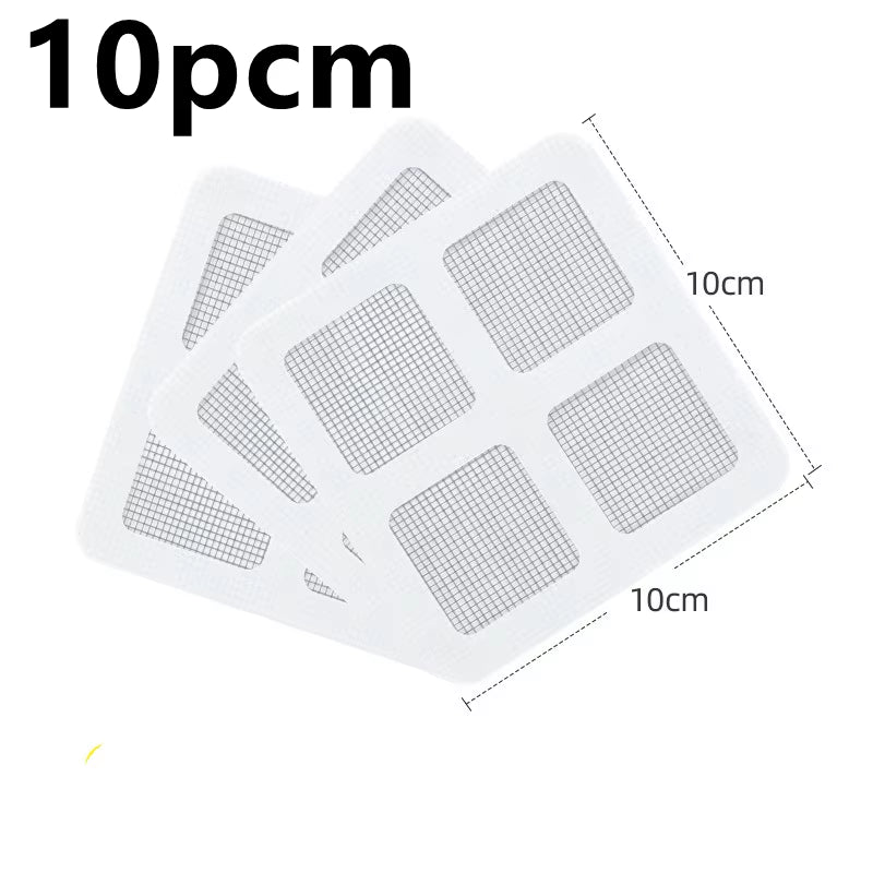 Floor Sink Strainer Filter Mesh Disposable Hair Catchers Floor Drain Patch Anti-Clogging Filter Patch Bathroom Accessories