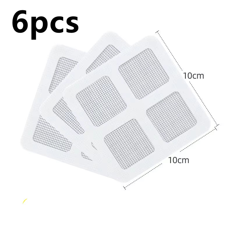 Floor Sink Strainer Filter Mesh Disposable Hair Catchers Floor Drain Patch Anti-Clogging Filter Patch Bathroom Accessories
